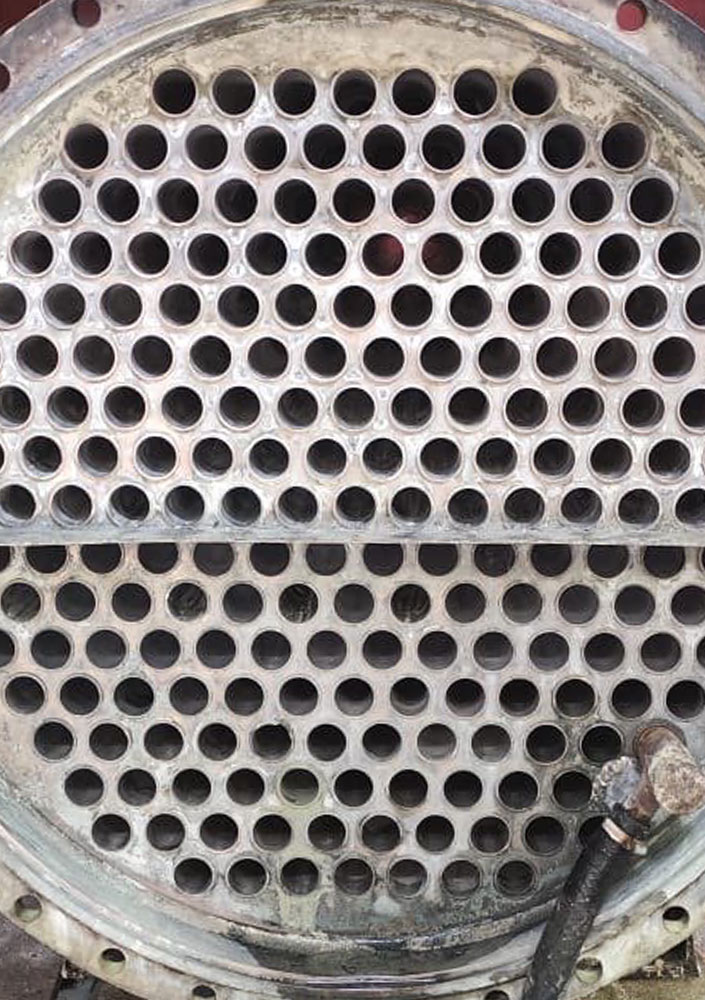 Clean heat exchanger